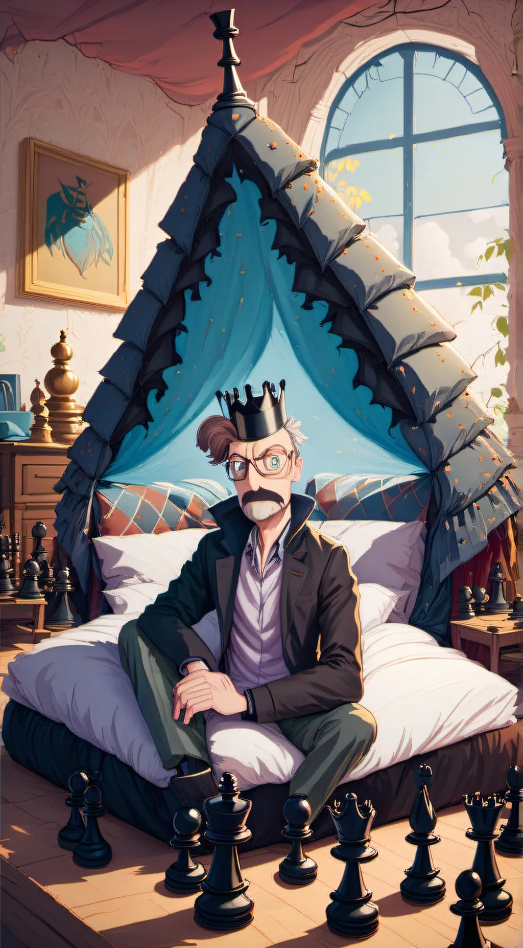 ai character: Kinger( background