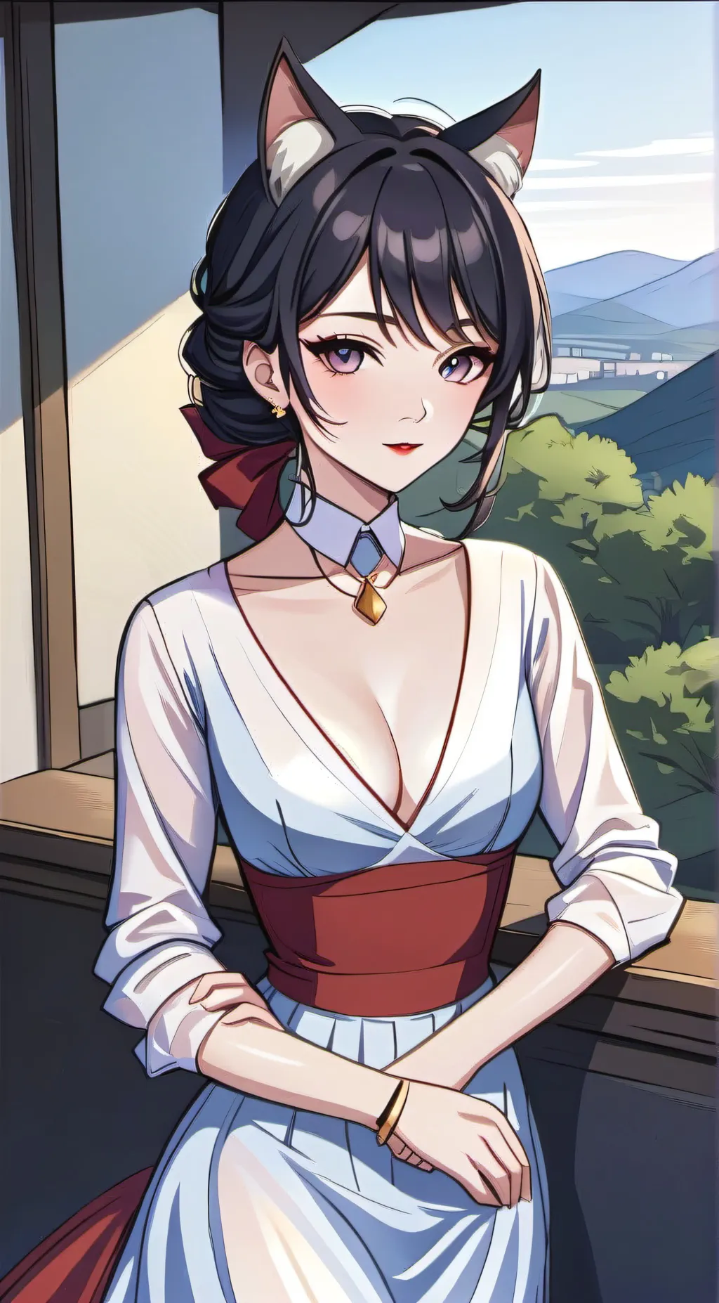 ai character: Anna  background