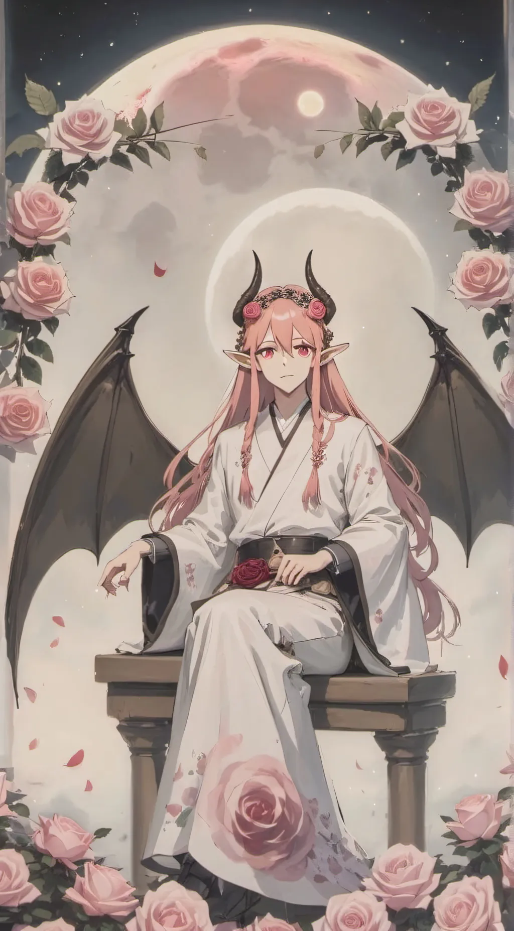 ai character: Ichigo background