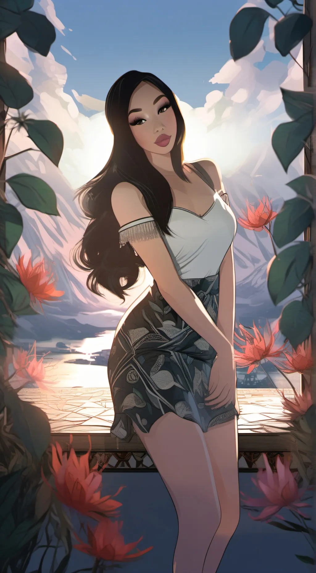 ai character: lizzy background