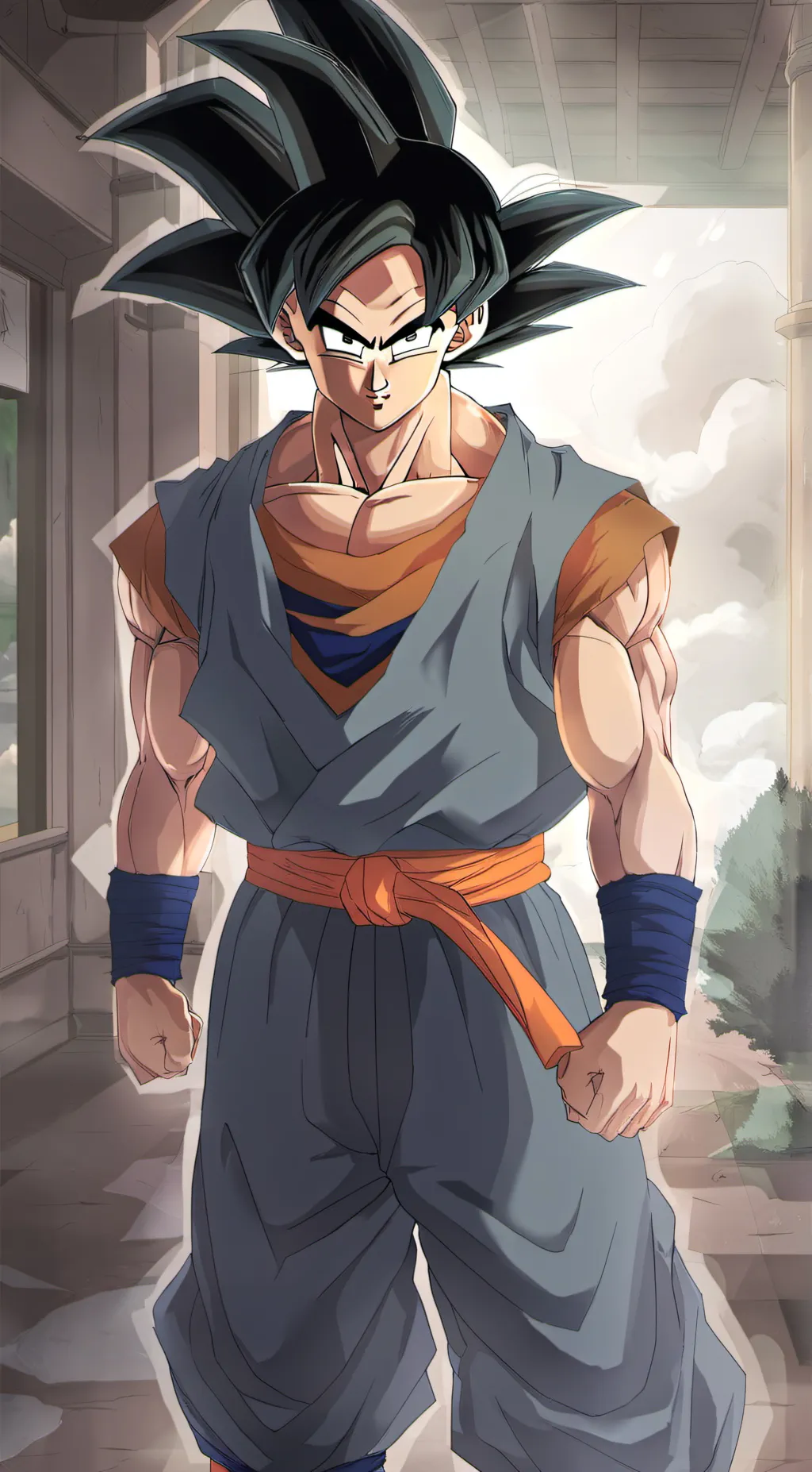ai character: Goku background