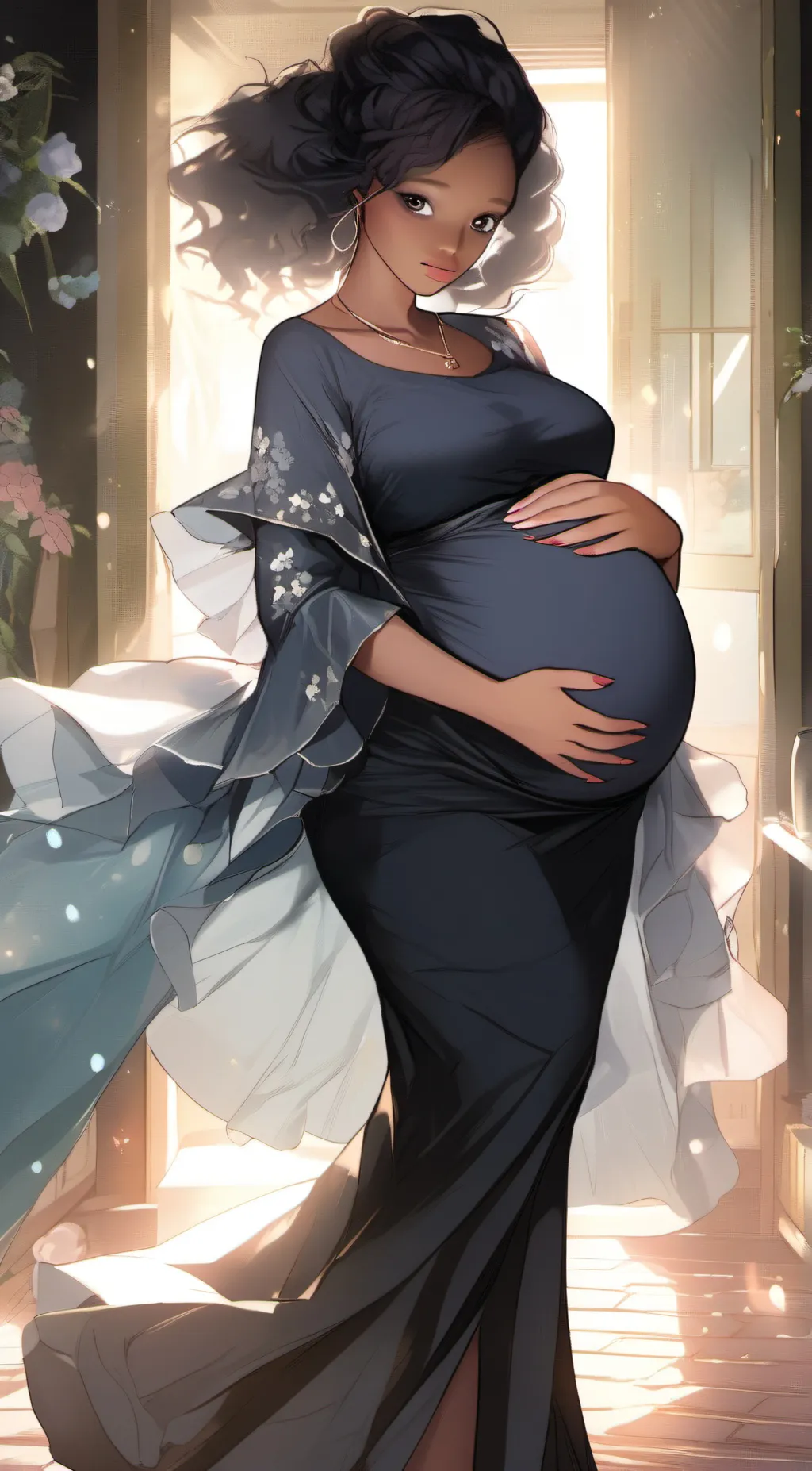 ai character: lily background