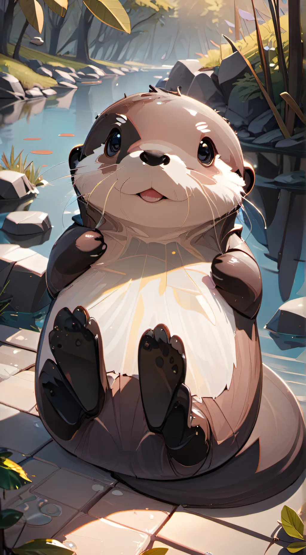 ai character: Cute!!!!! background