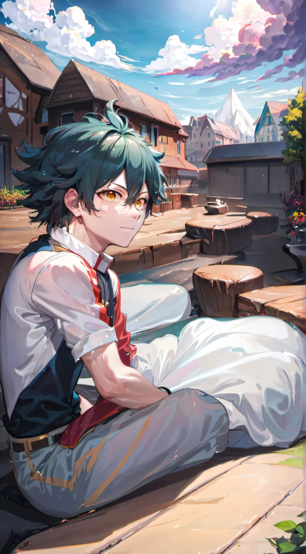 ai character: Fantasy MHA background