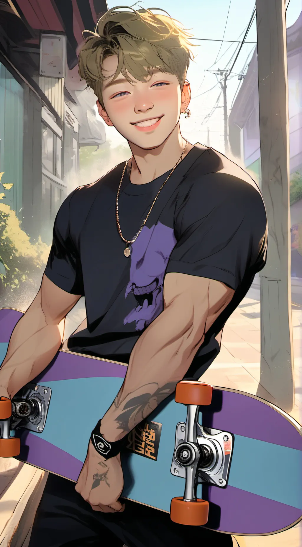 ai character: Daniel❤️ background