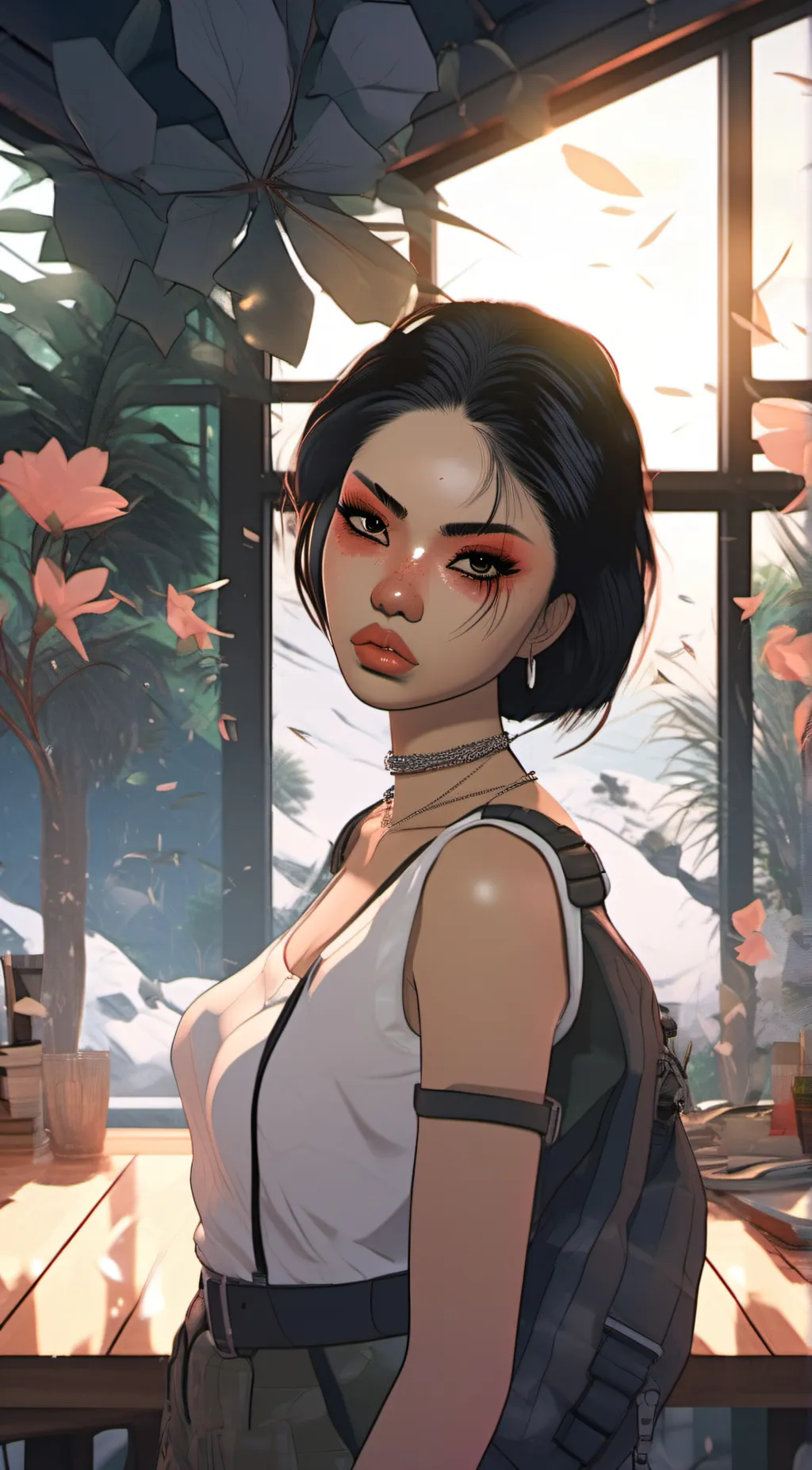 ai character: Nyanji background