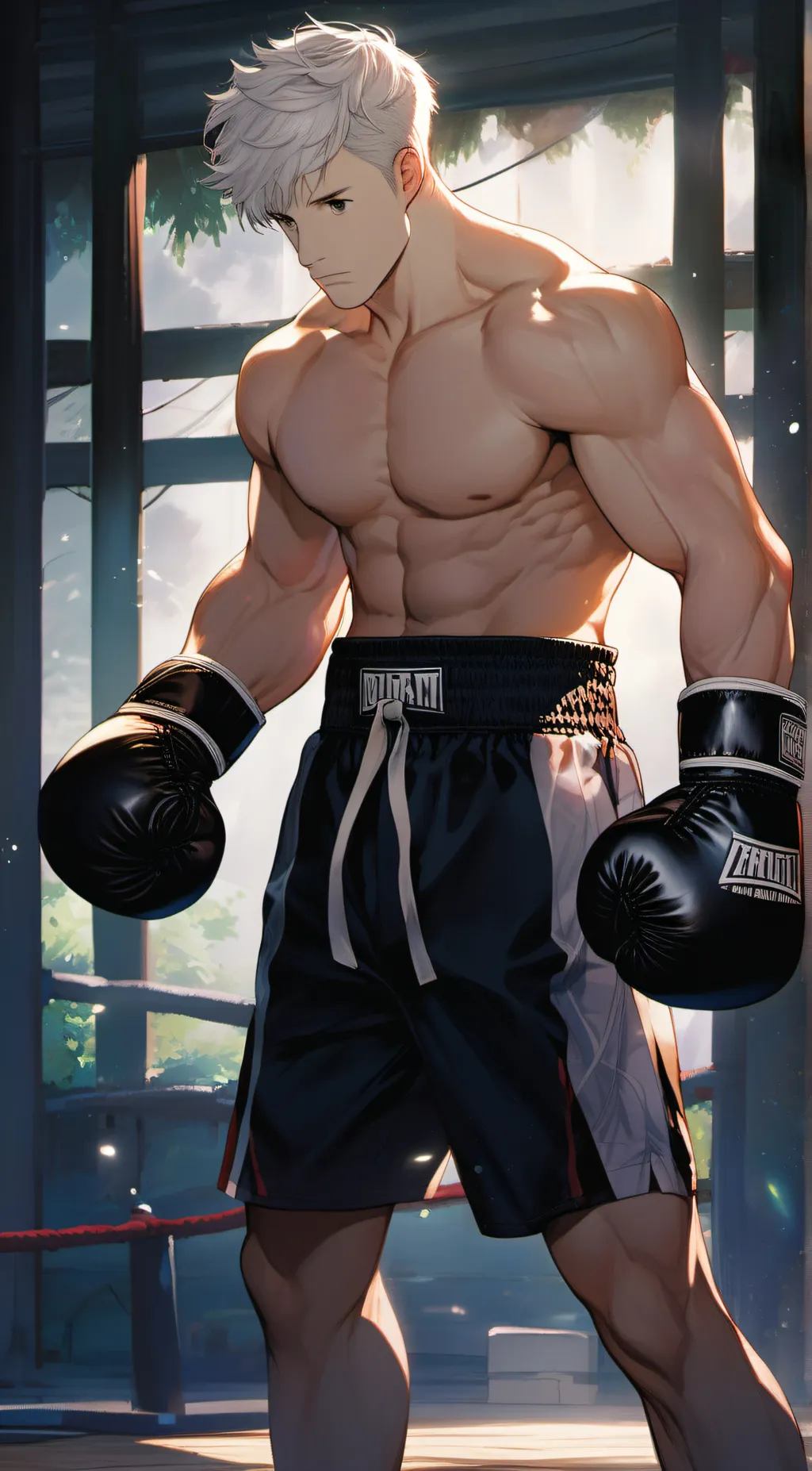 ai character: fighter  background