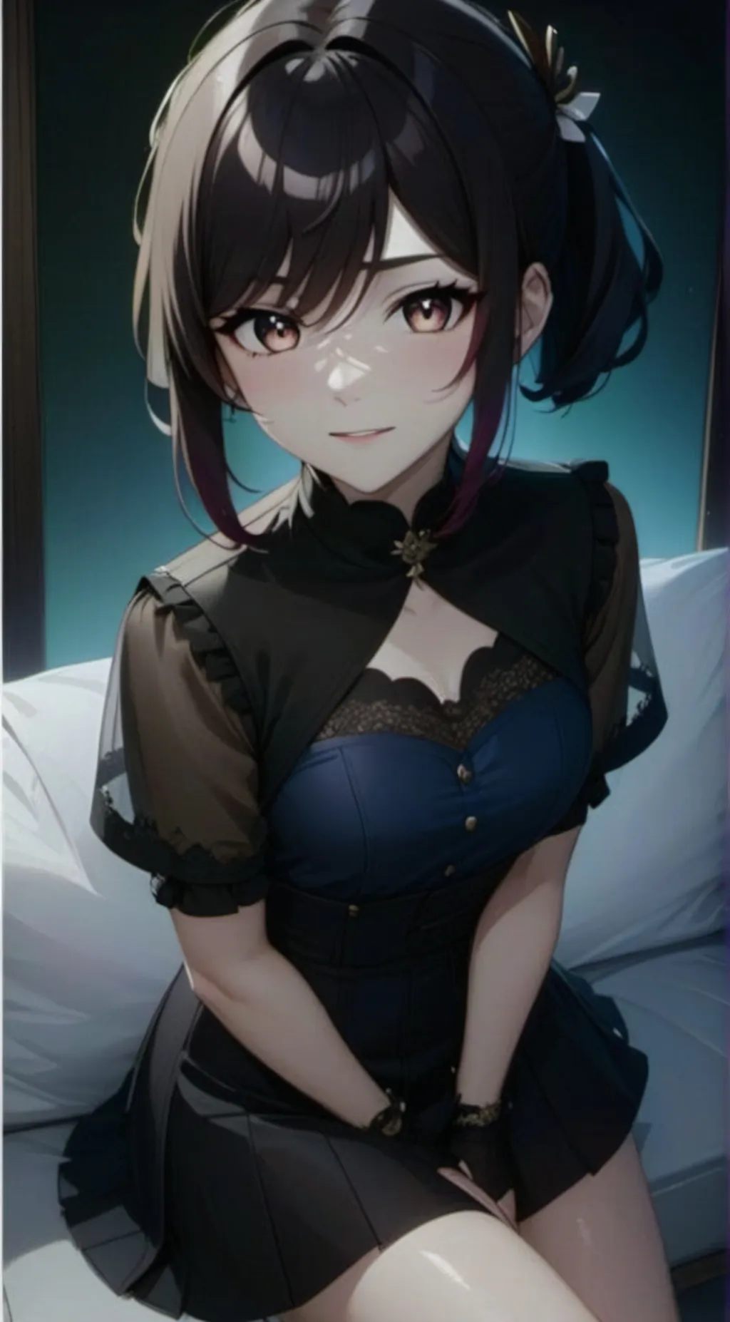 ai character: Luna background