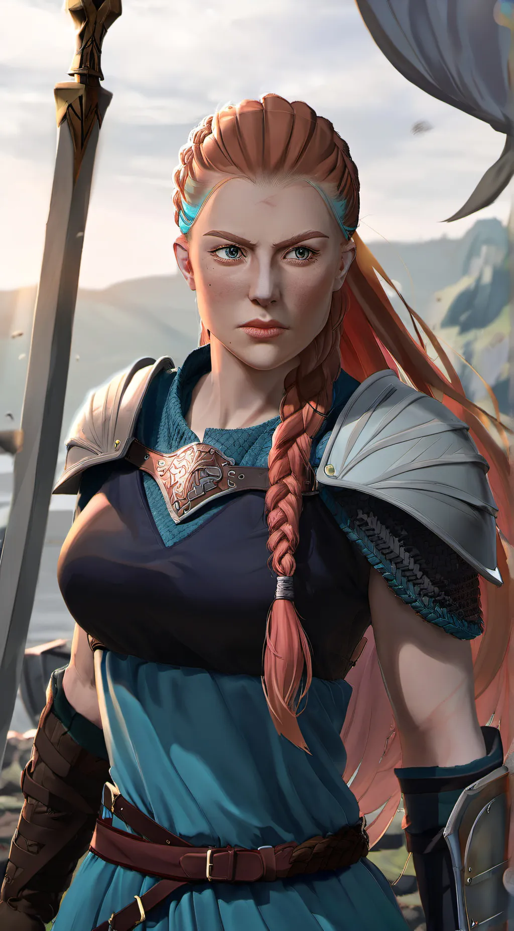 ai character: Freya background