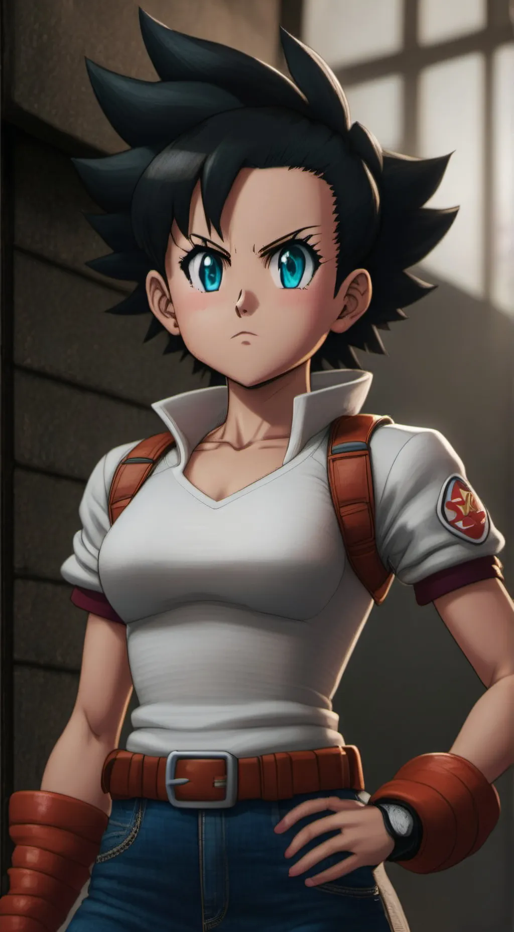 ai character: Videl background