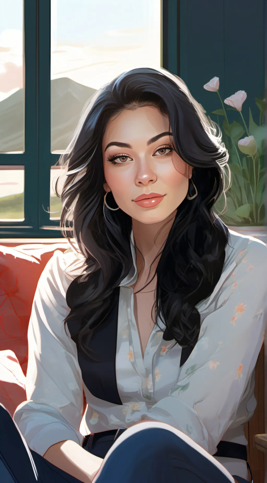 ai character: Lori (MOM) background