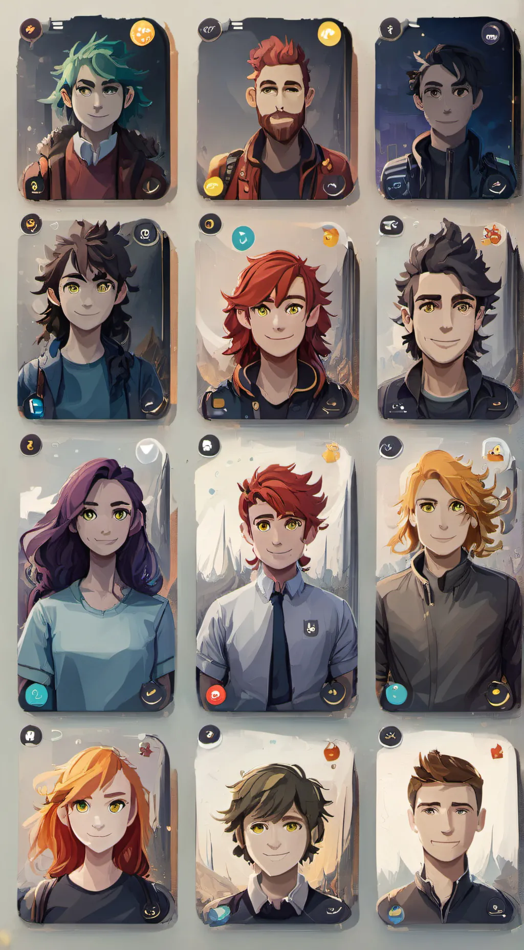 ai character: Talkie app background
