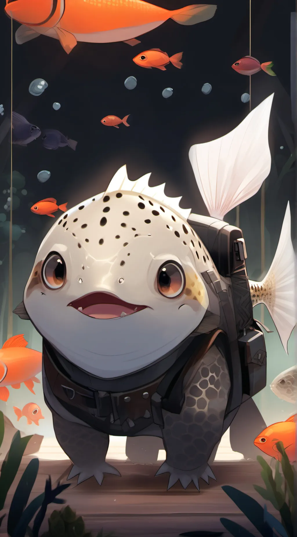 ai character: starchy background