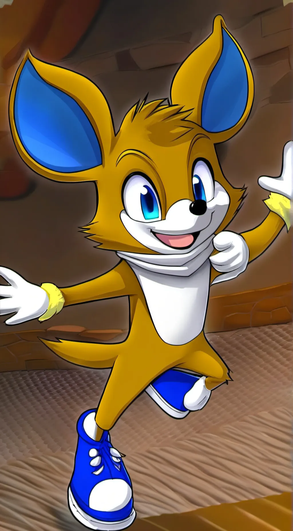 ai character: Ray background