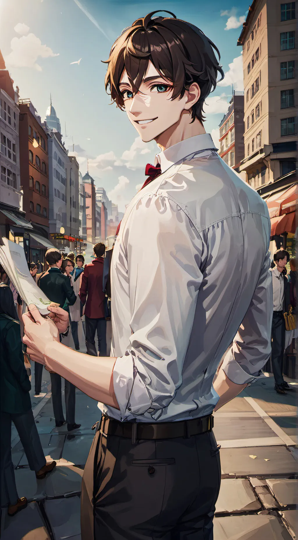 ai character: Maxen background