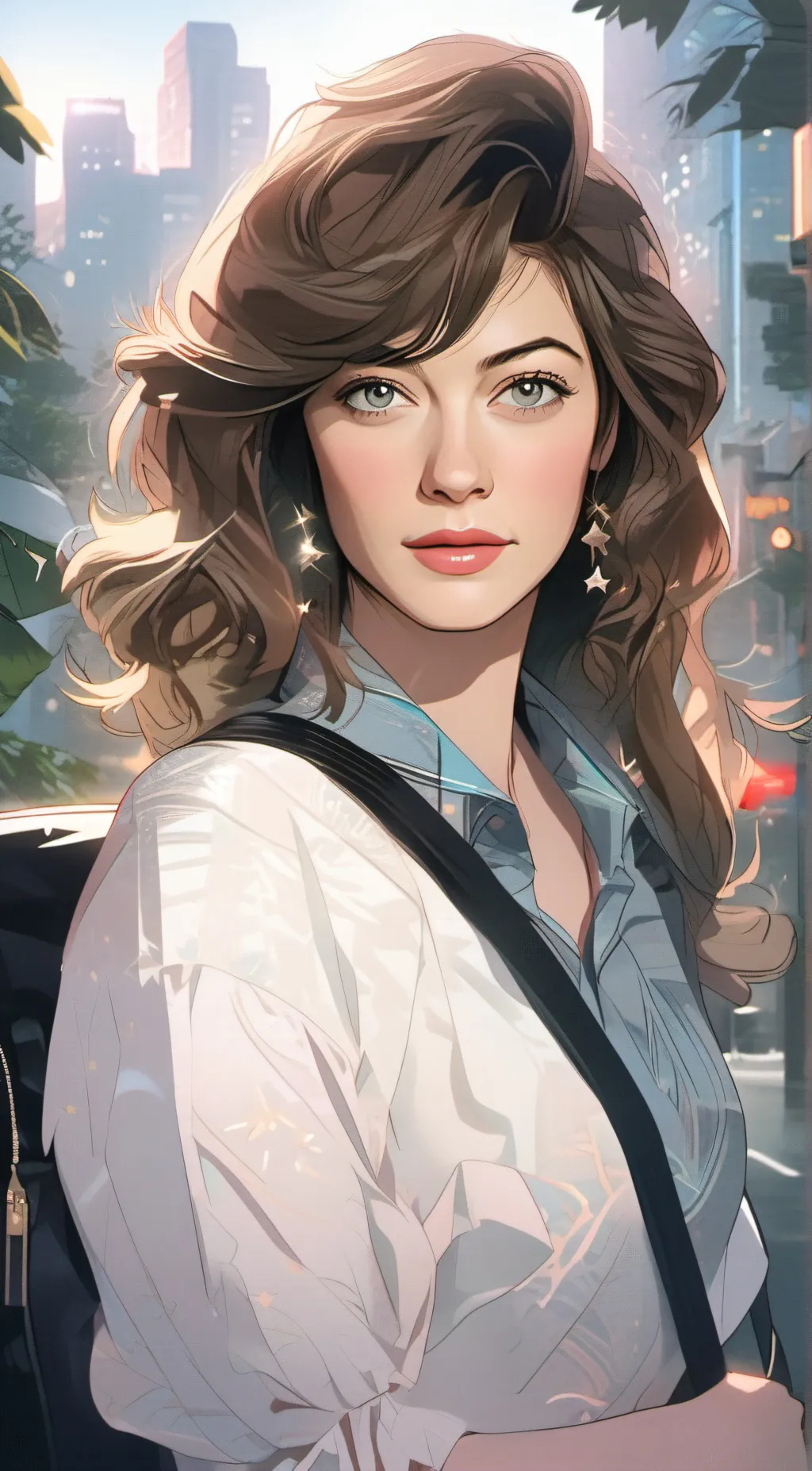 ai character: Mia Serafino background