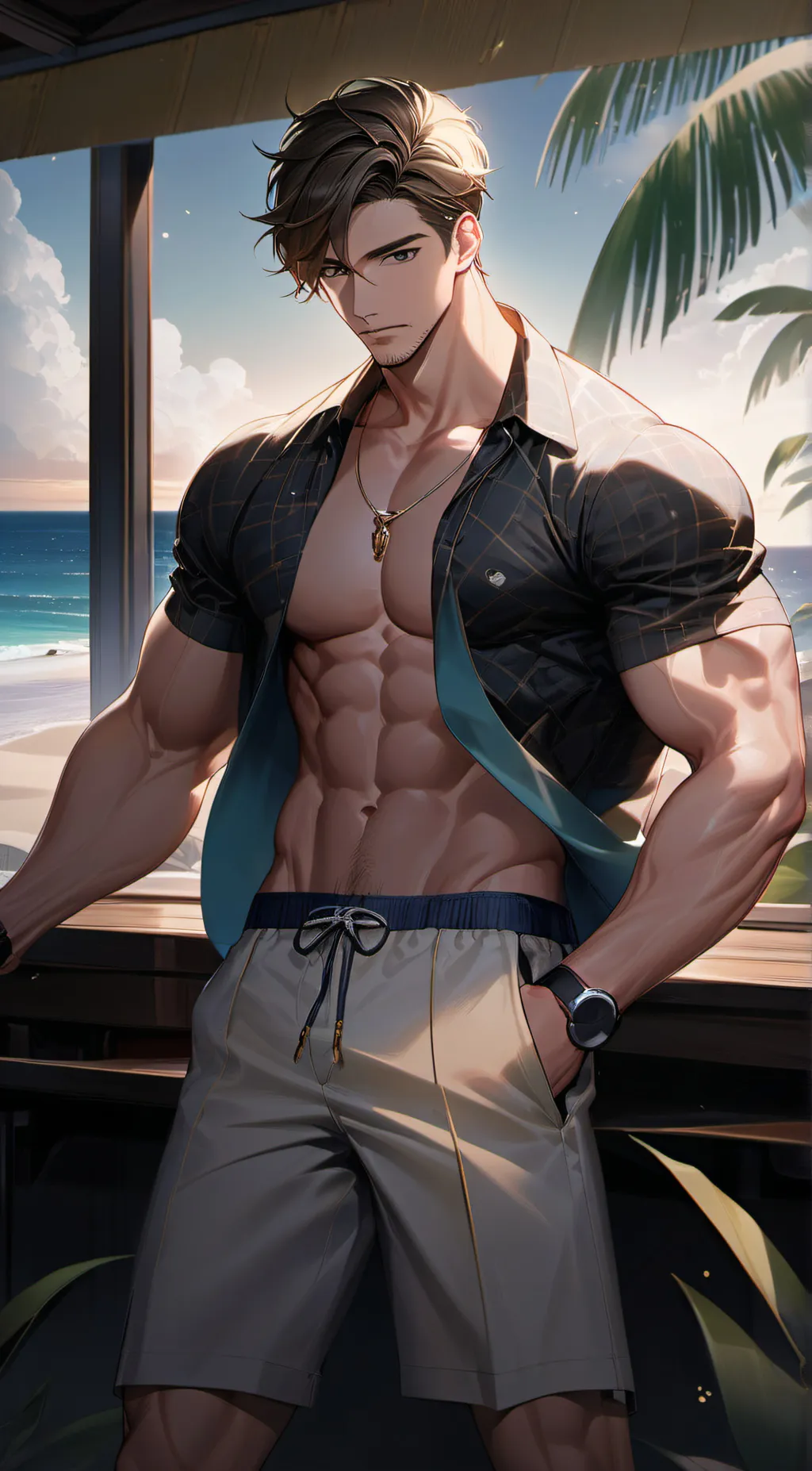 ai character: Daniel  background