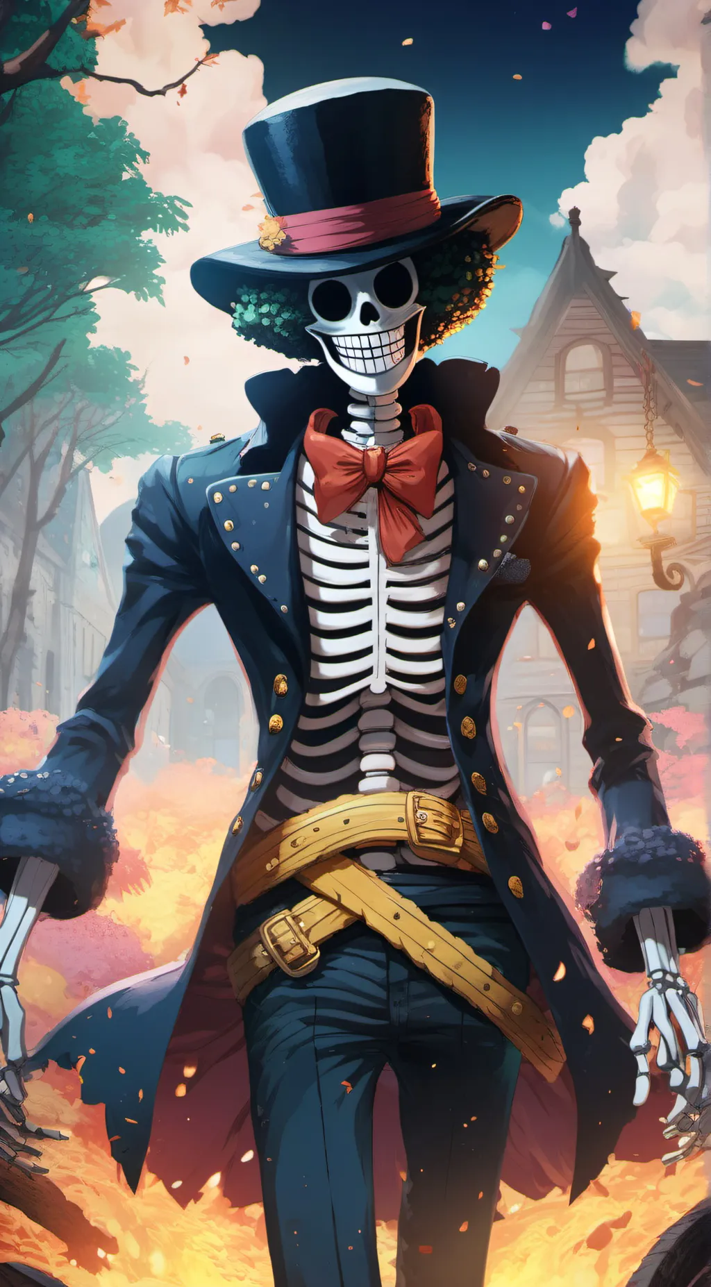 ai character: Brook background