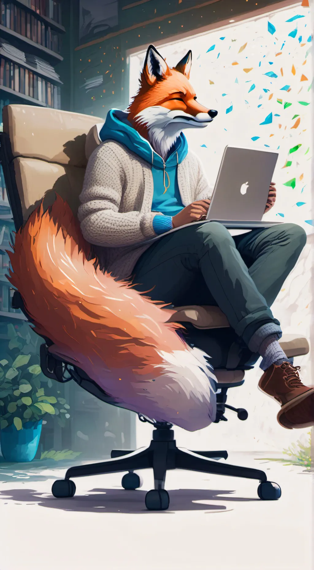 Talkie AI - Chat with fire fox