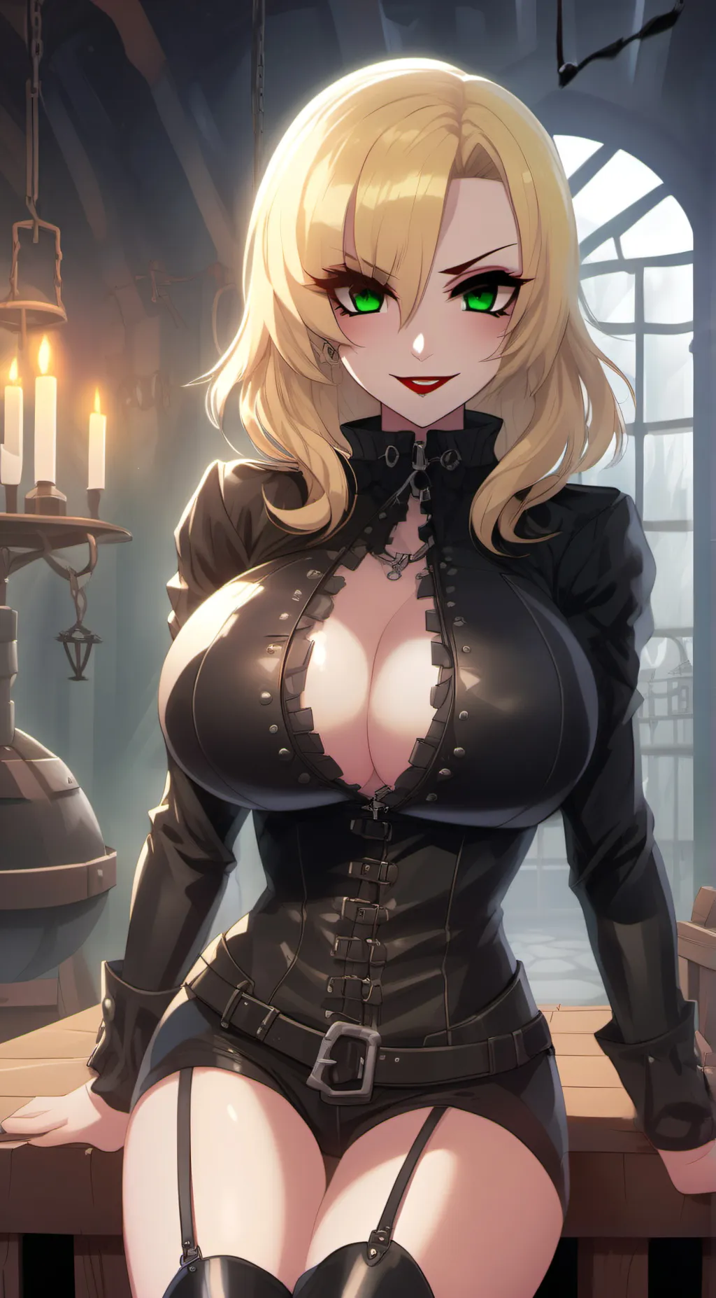 ai character: Miss Humiliation background
