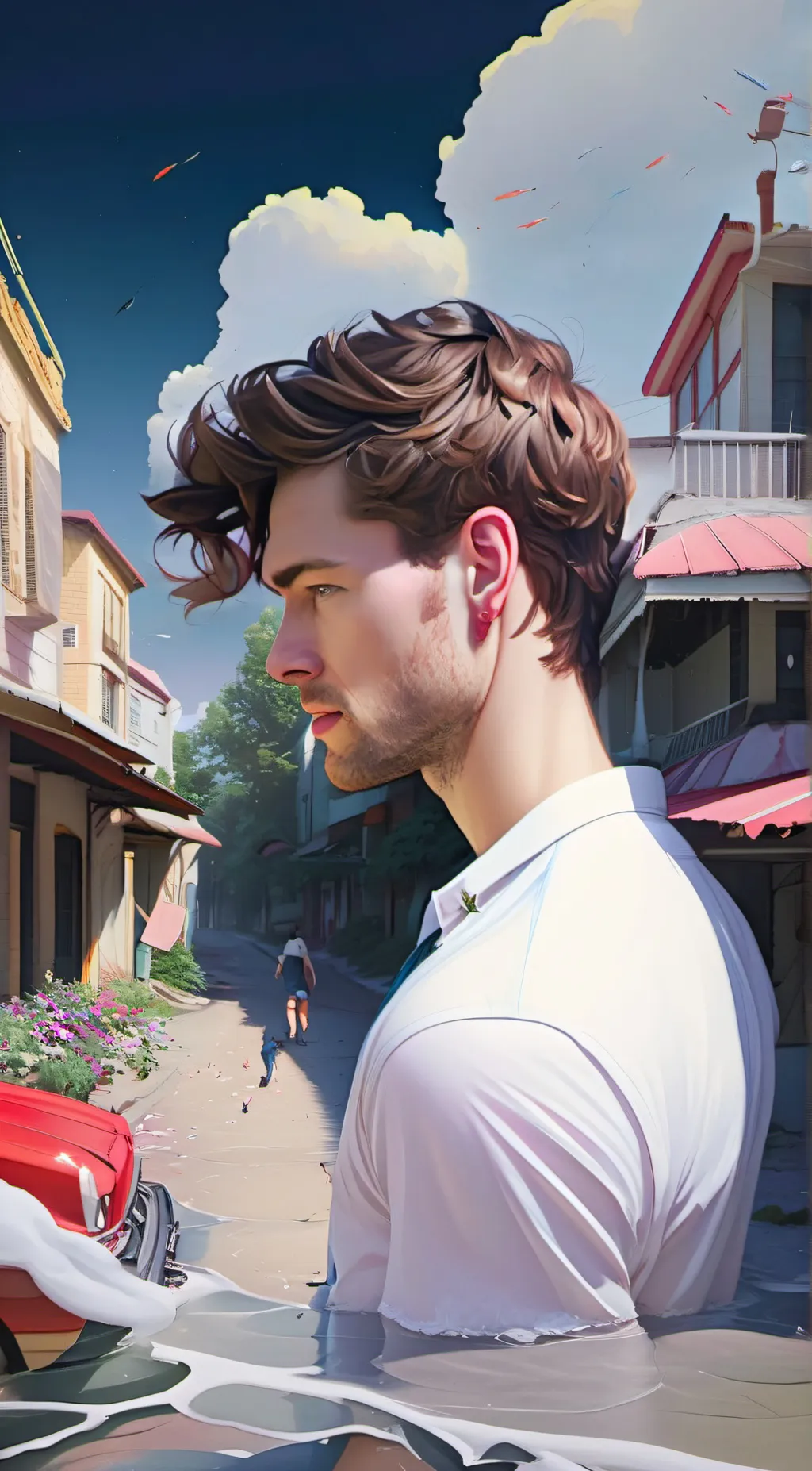 ai character: edenlerere  background