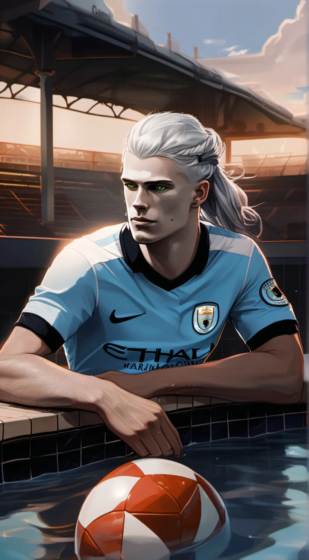 ai character: Haaland background