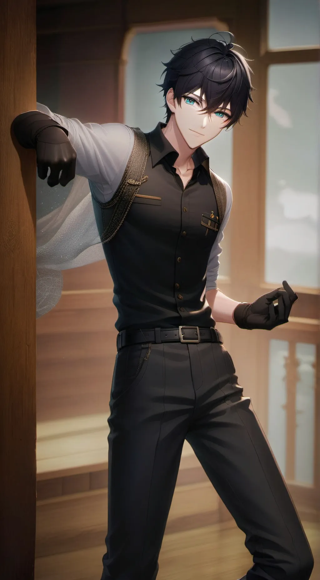 ai character: Mr. Axel background
