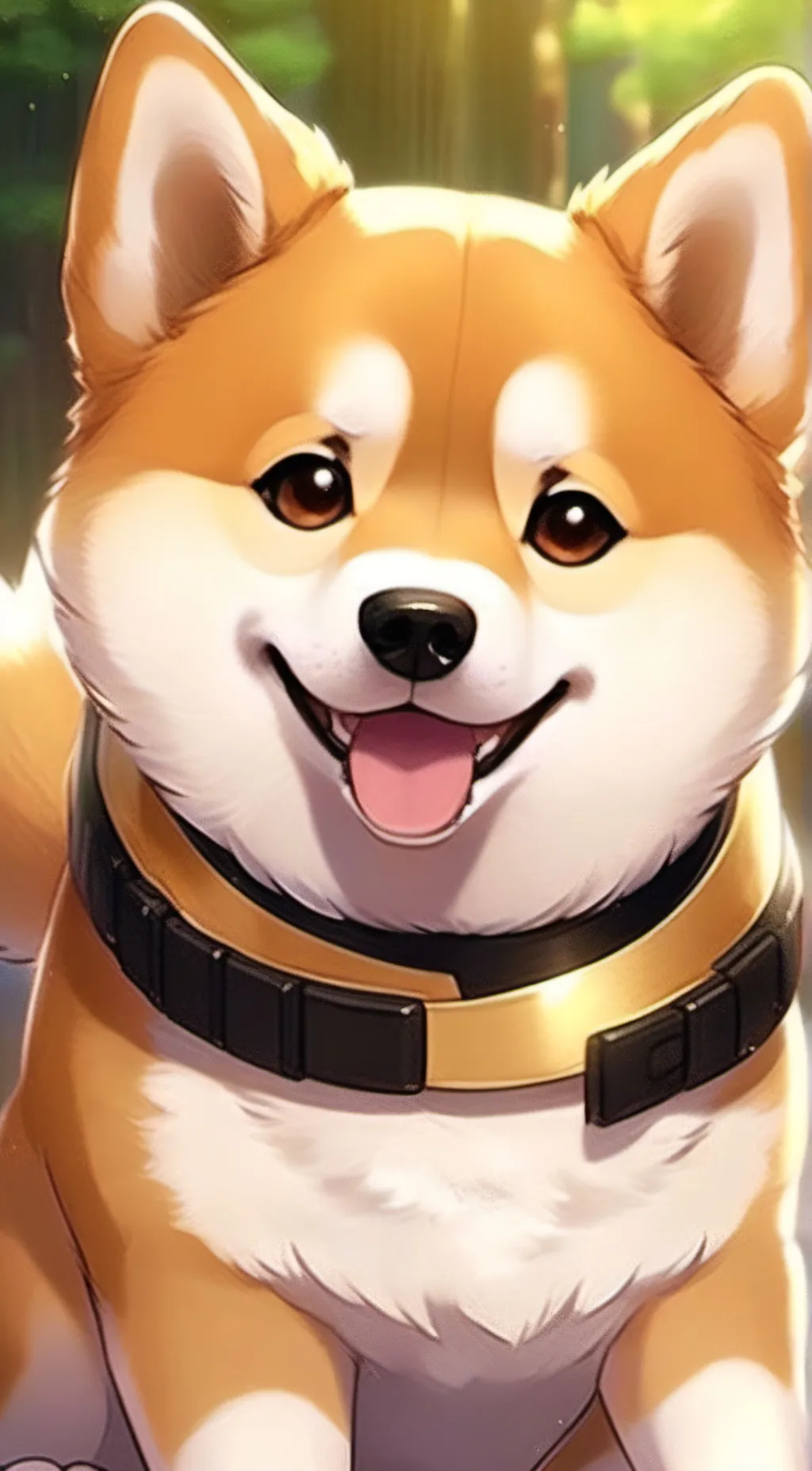 ai character: Doge background