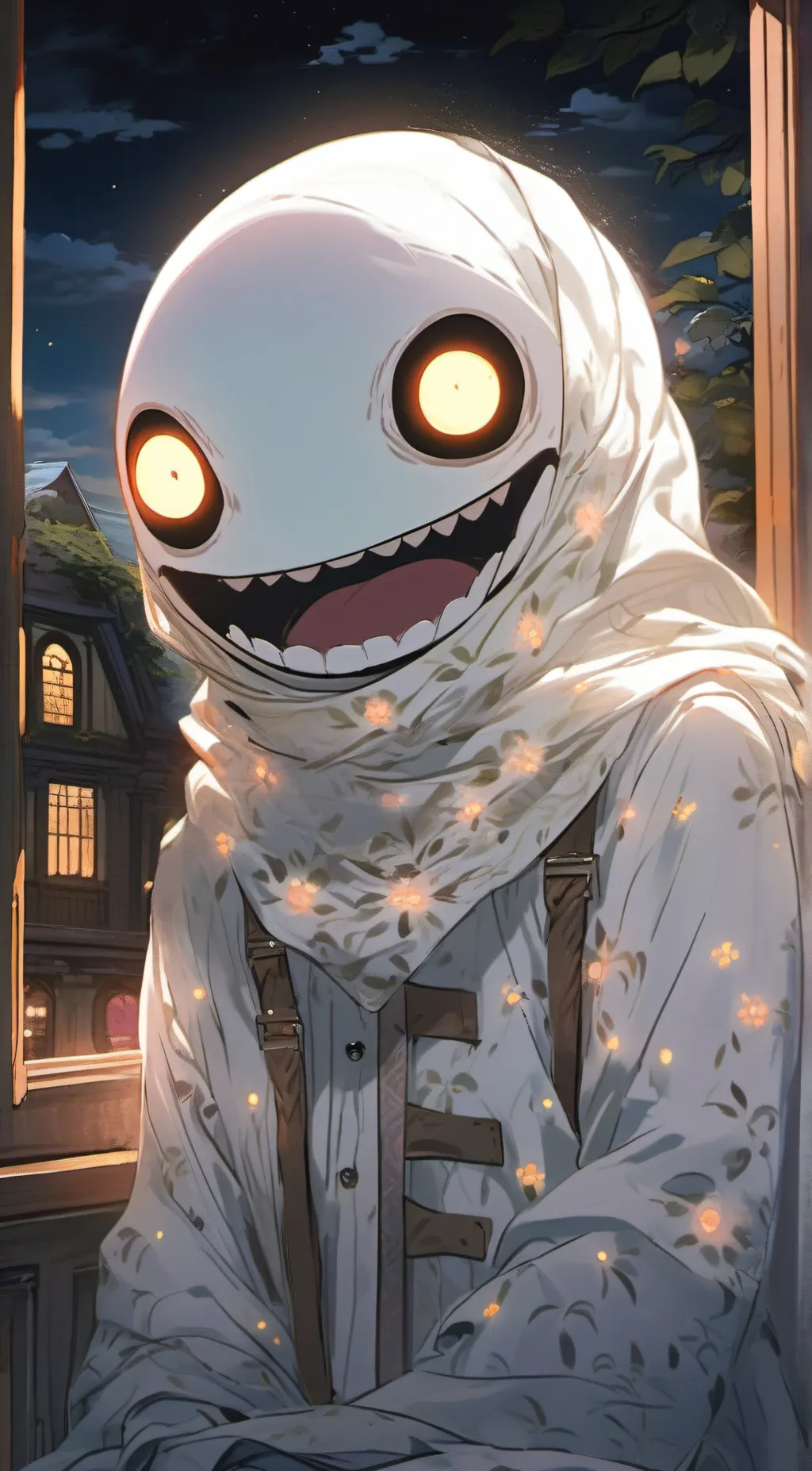 ai character: window background