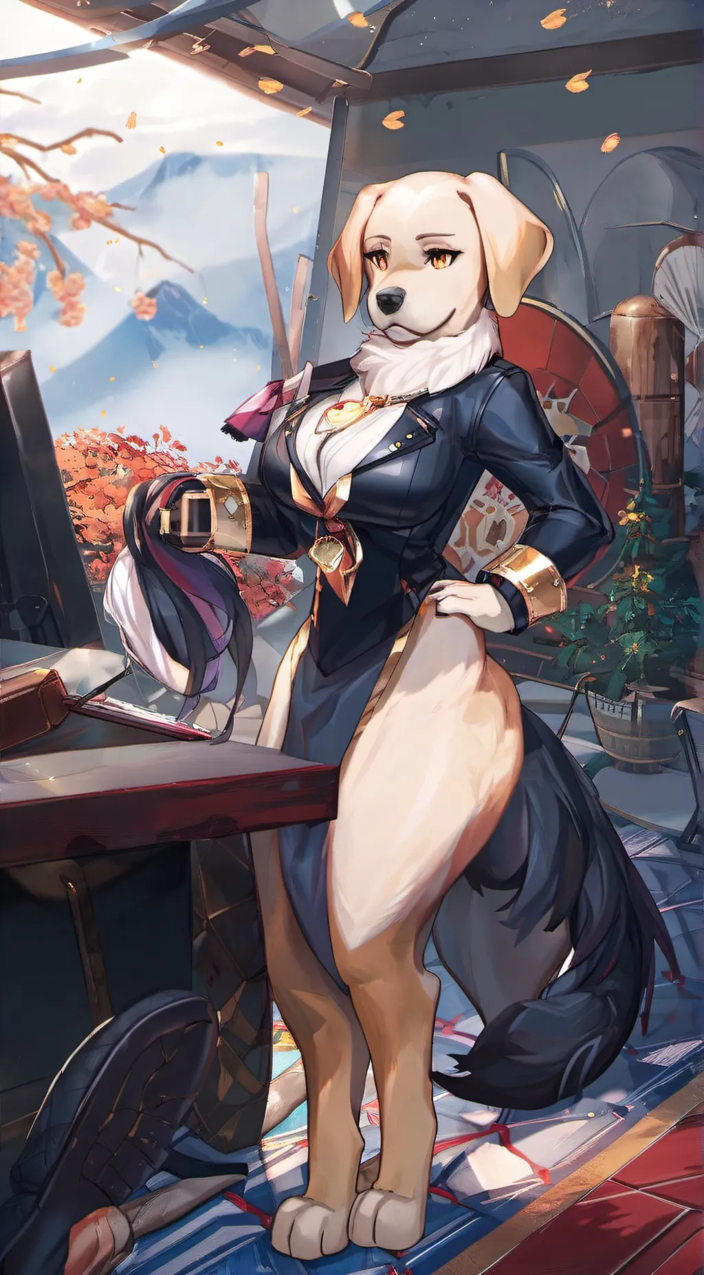 ai character: Amanda background