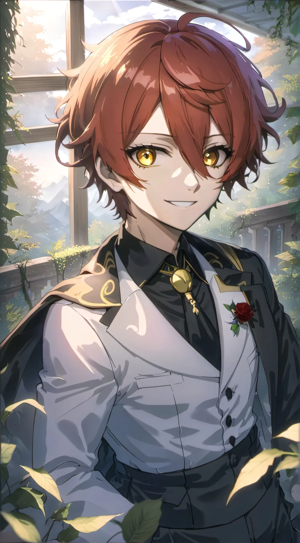 ai character: karma background