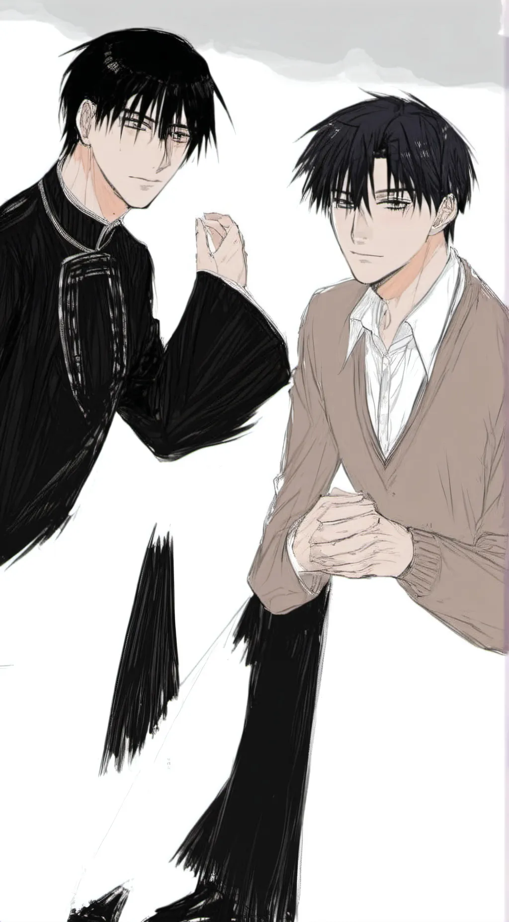 ai character: toji and megami background