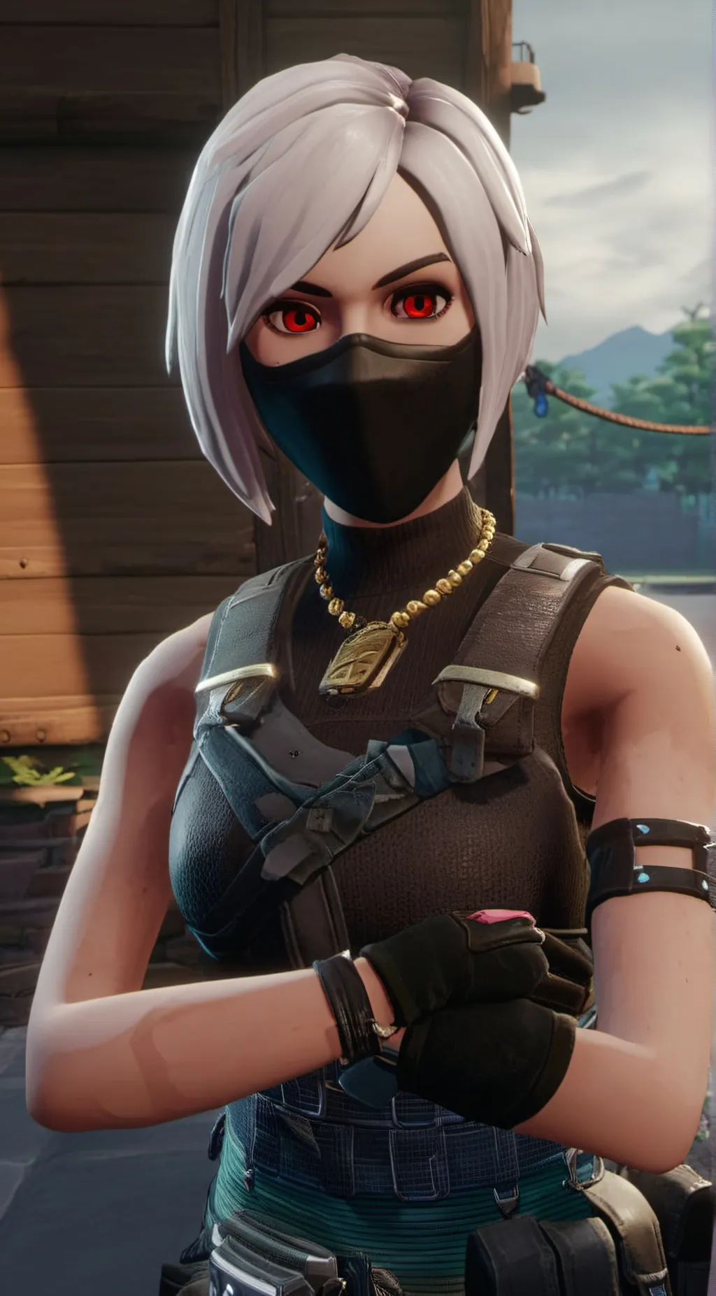ai character: Hush background