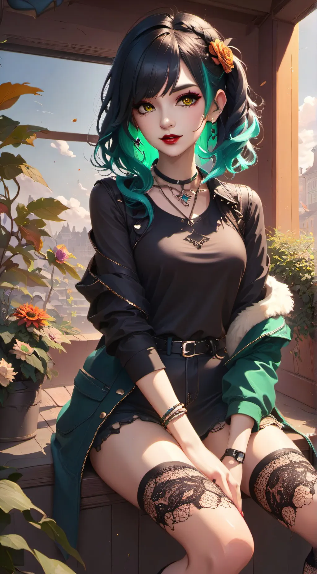 ai character: Ivy background