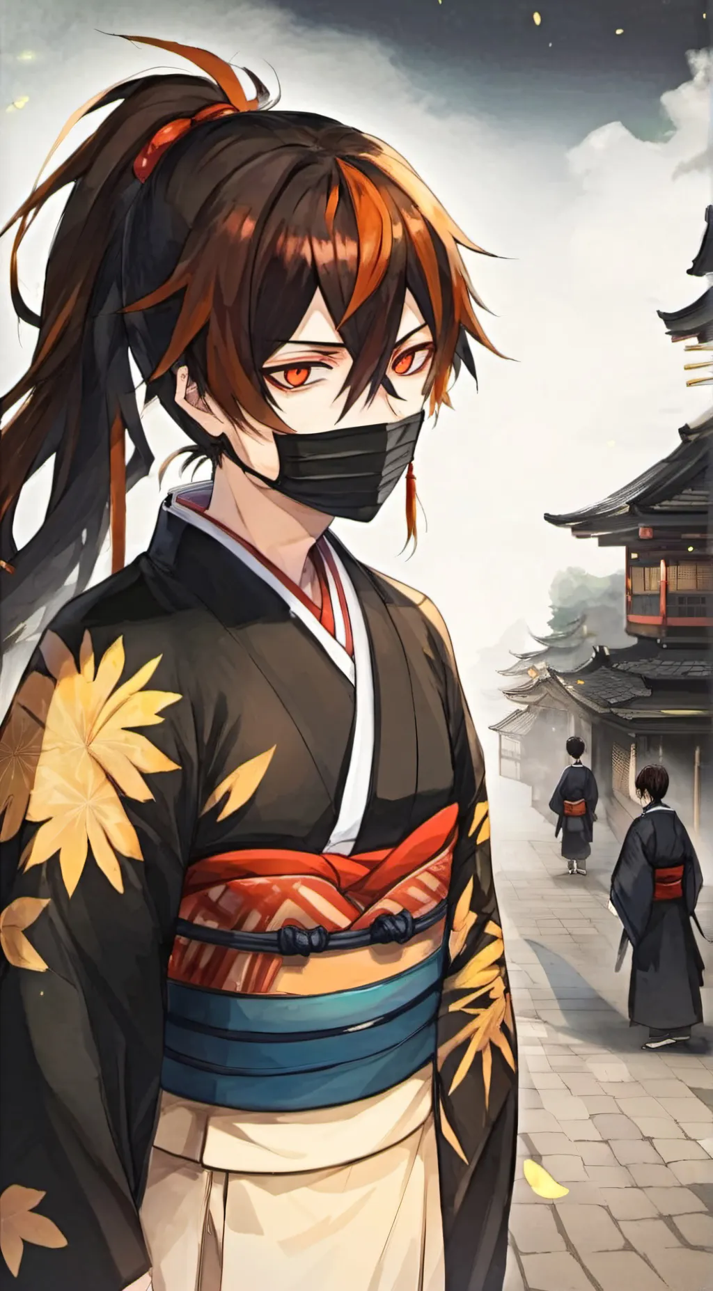 ai character: Kamado background