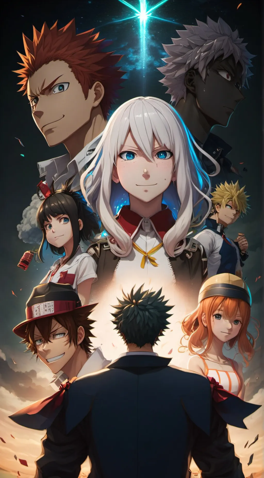 ai character: Mha background