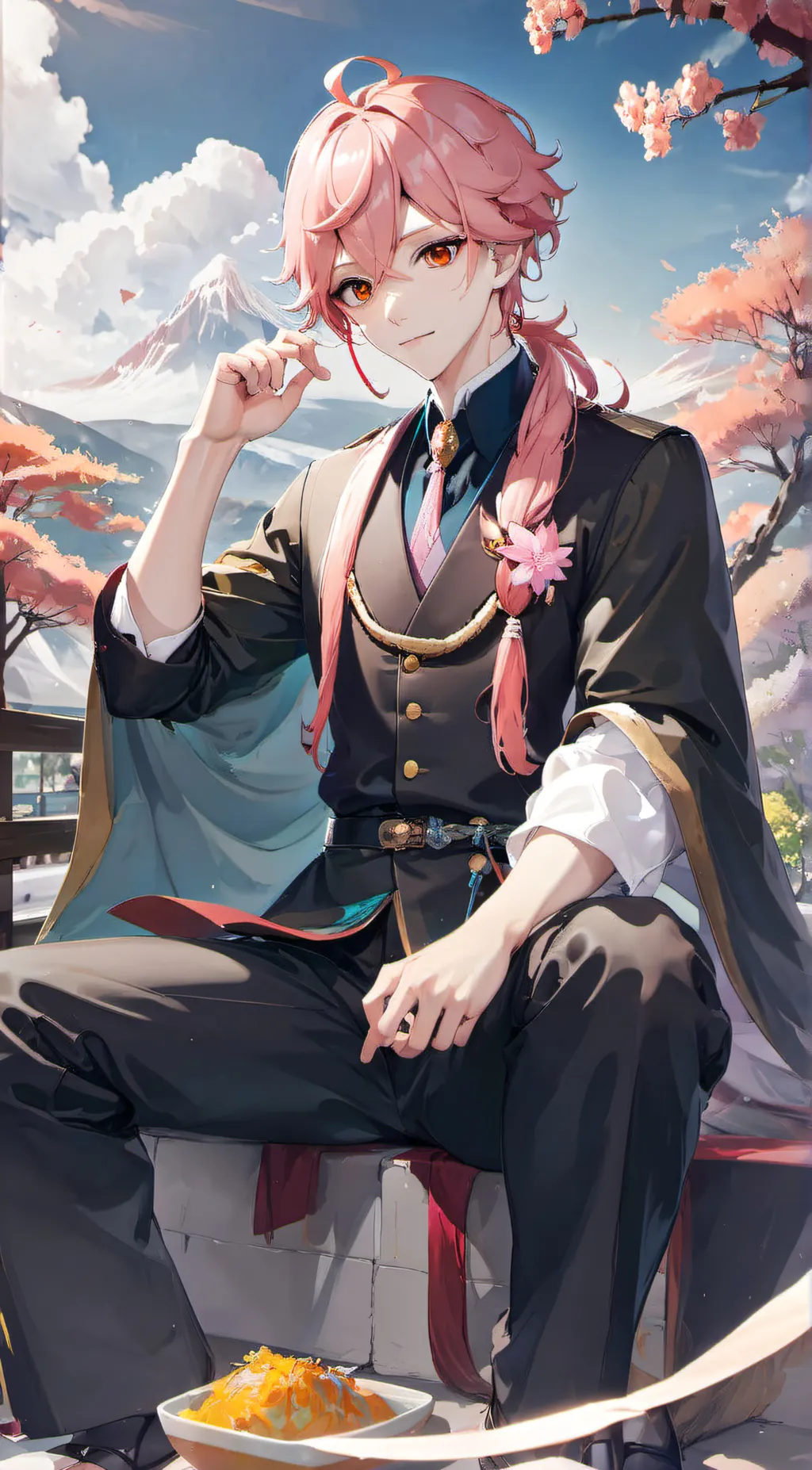 ai character: Kai background