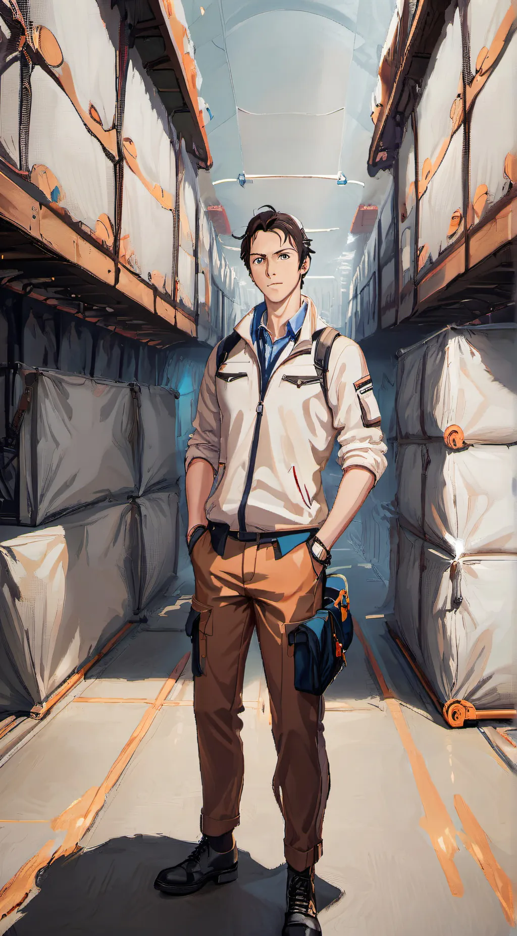 ai character: Mafty navue Erin background