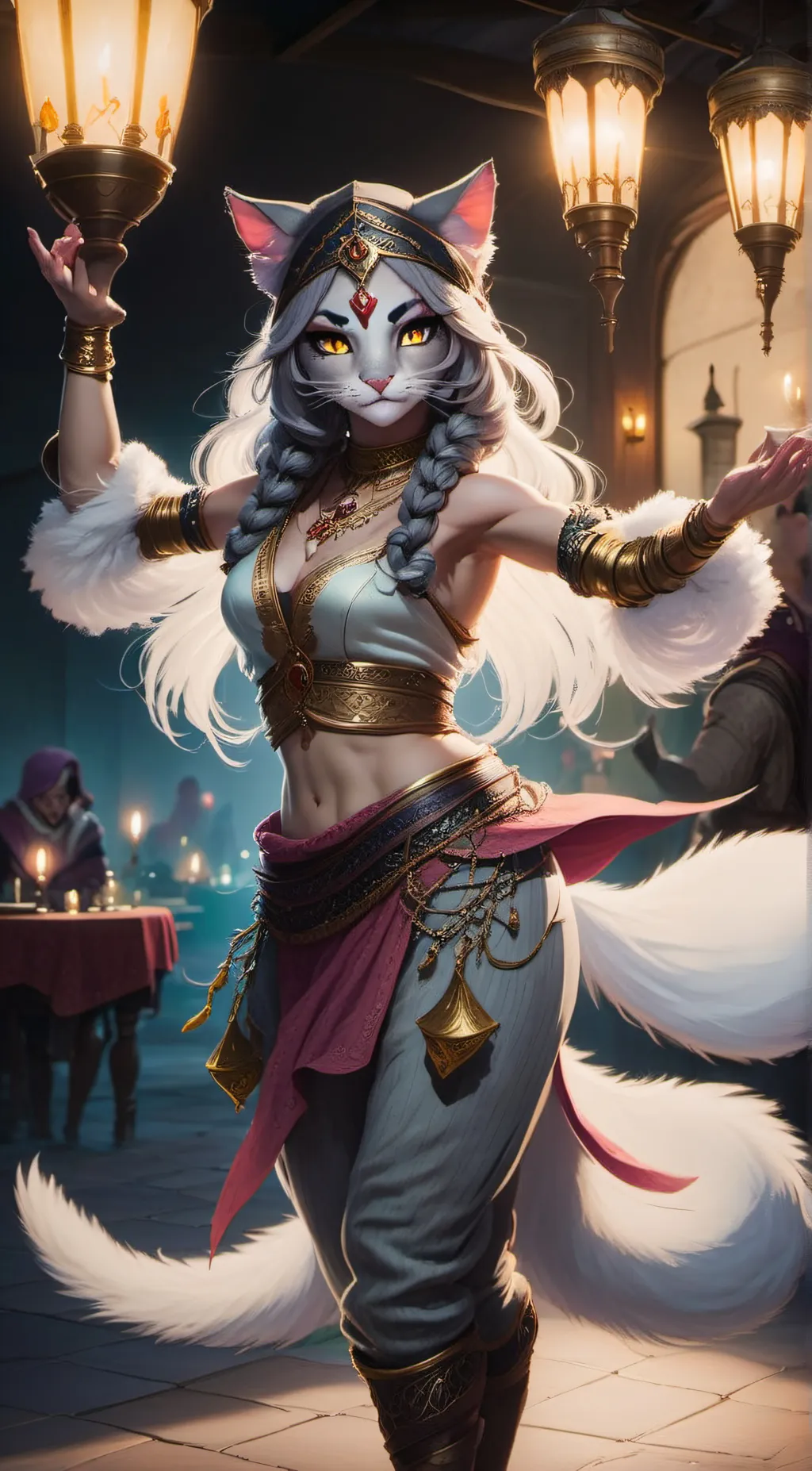 ai character: La'rissa Sidavi background