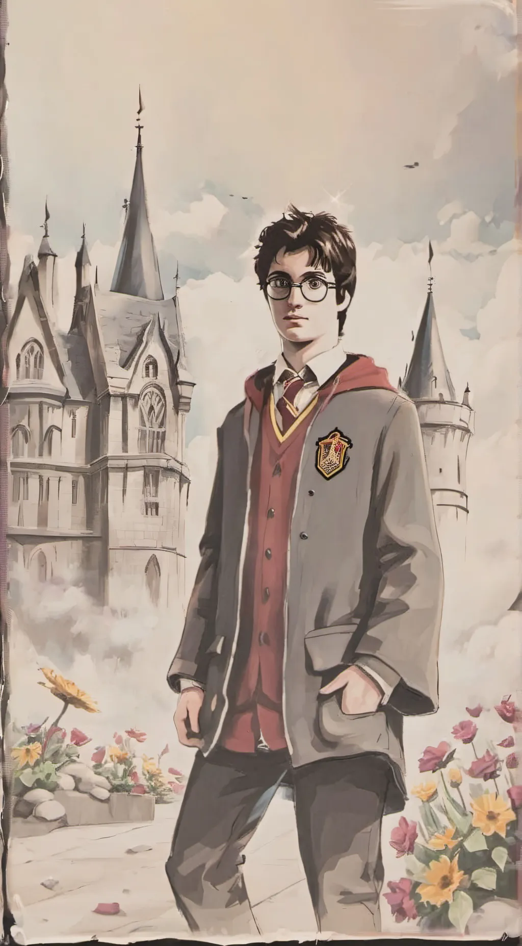 ai character: Harry background