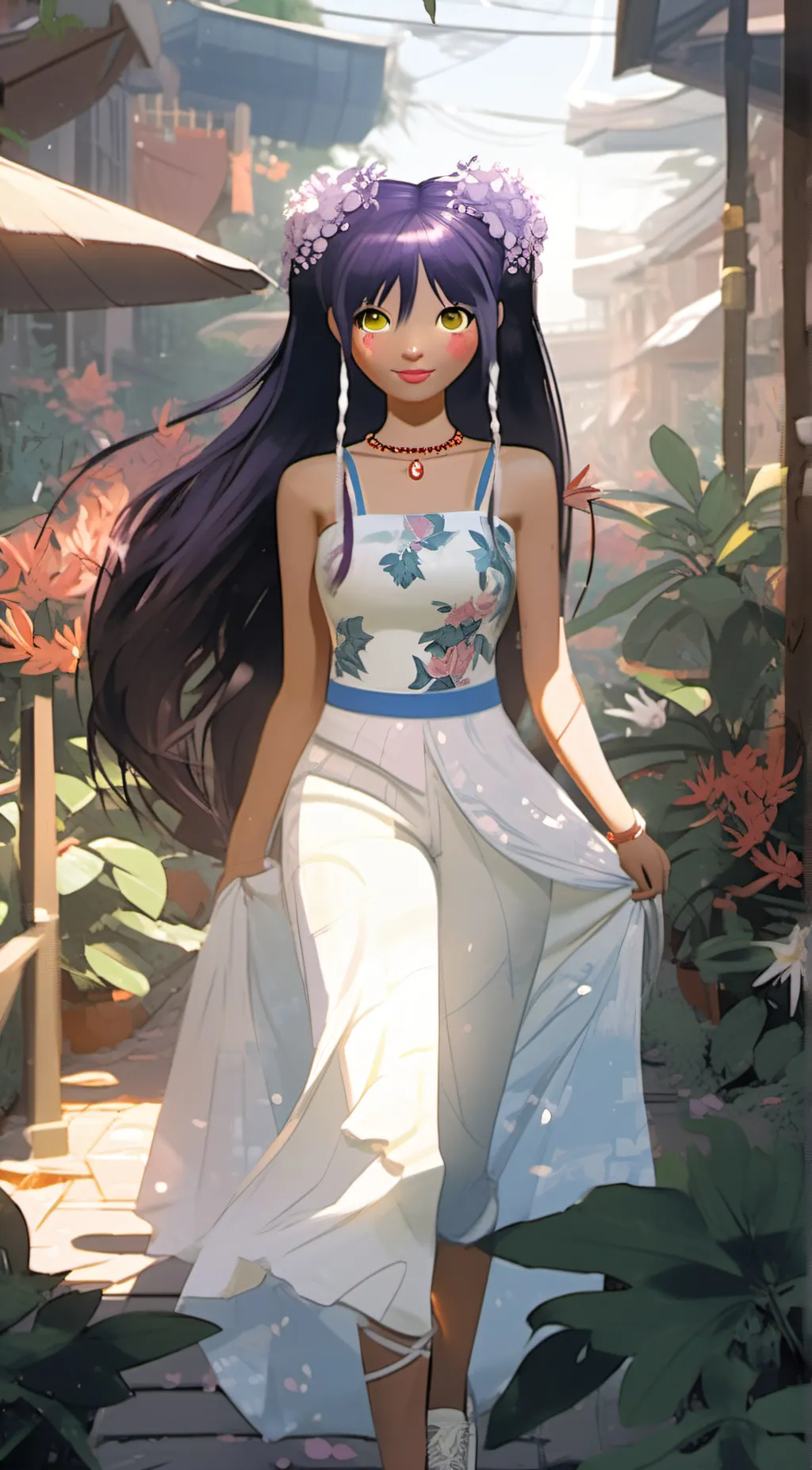 ai character: Abbie background