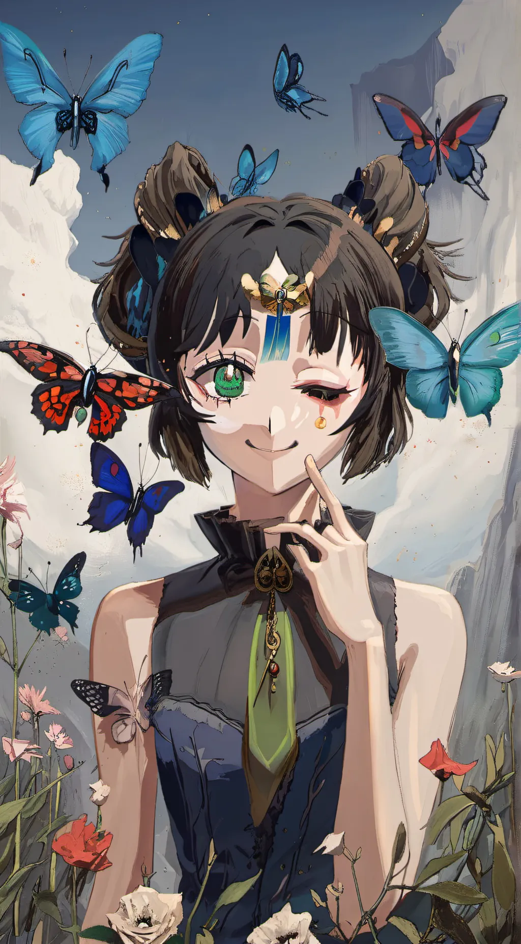 ai character: araimei background