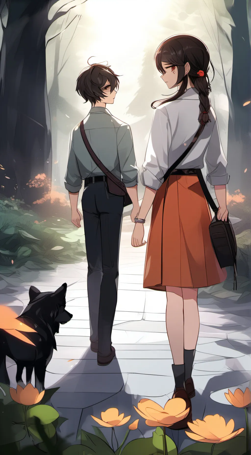 ai character: Wolfie background