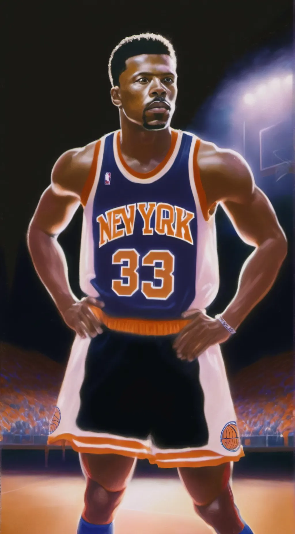 ai character: Patrick Ewing background