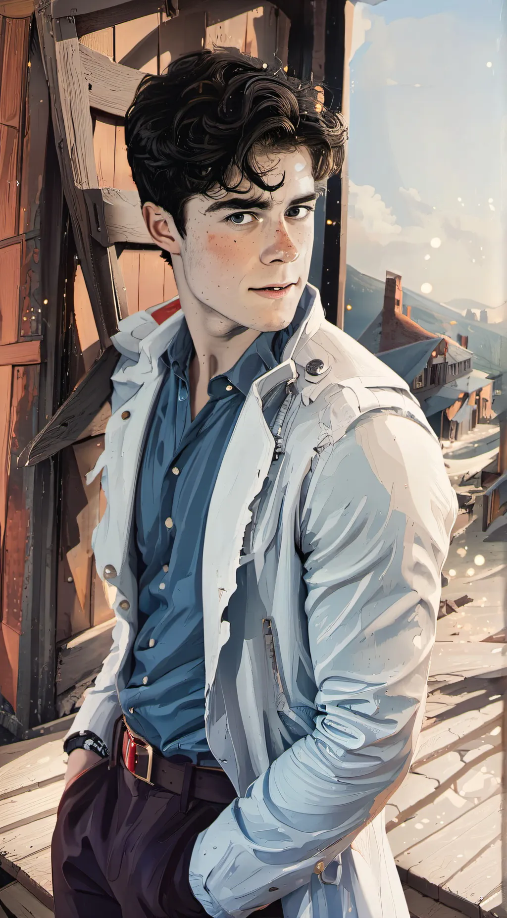 ai character: Benji Krol background