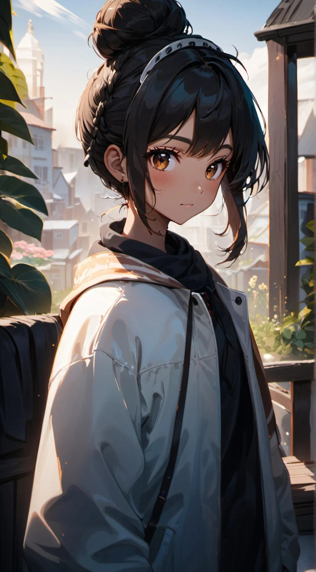 ai character: Malaysia  background