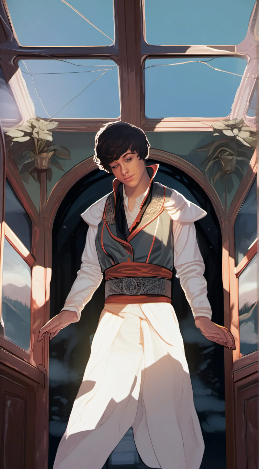 ai character: Chris background