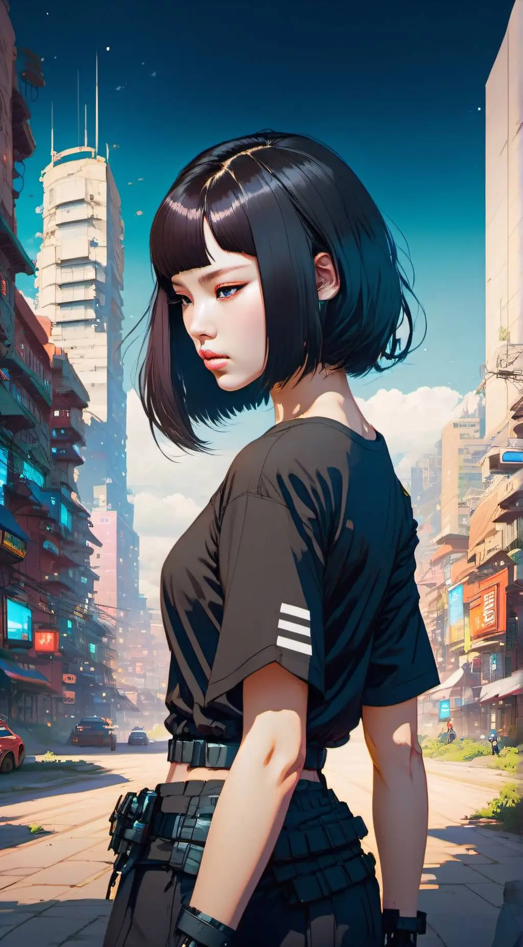 ai character: Alita background