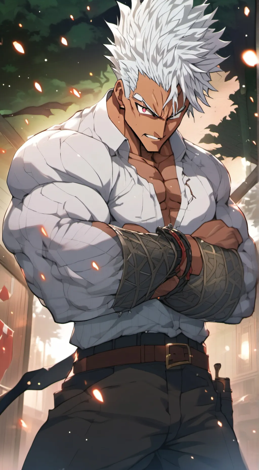 ai character: Adam background
