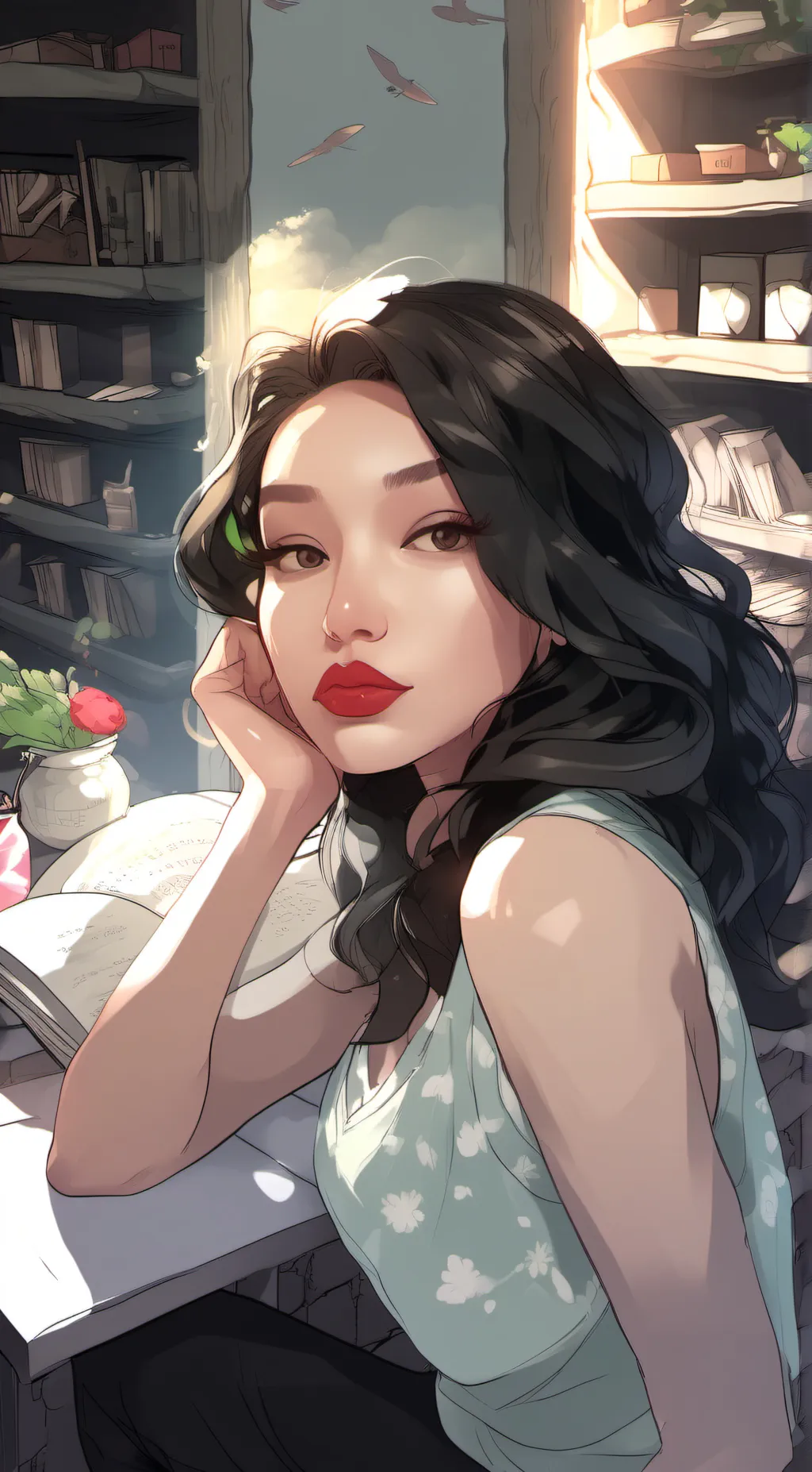 ai character: McKenzie background